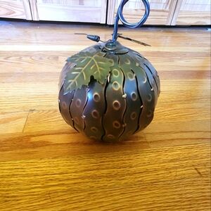 Desert Steel Pumpkin luminary
